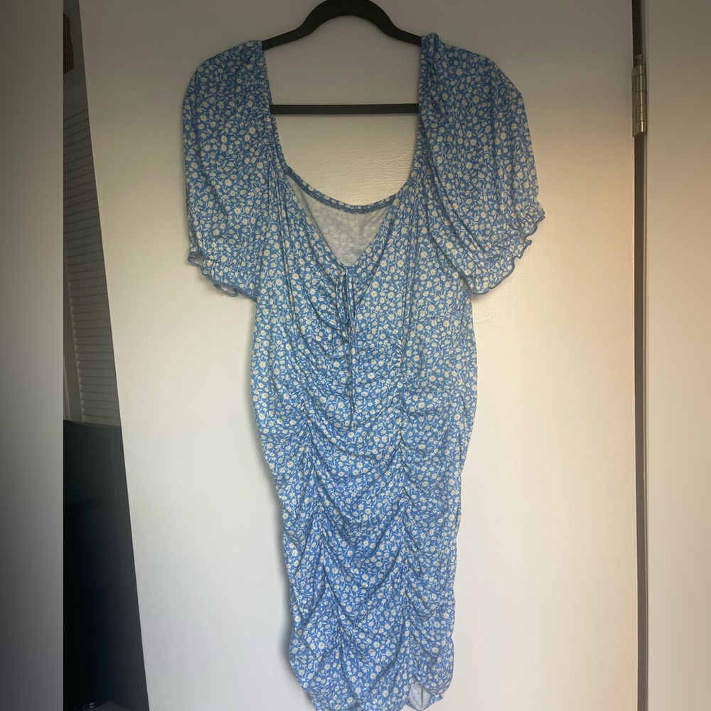 Milkmaid Cottagecore Summer Spring Plus Size Curve Dress